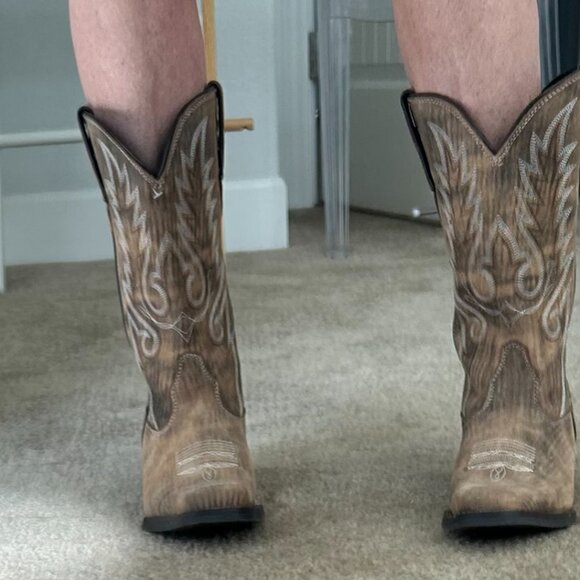 Durango Women's 12" Western Dreamcatcher, Desert Sand, size 10 - Picture 3 of 3